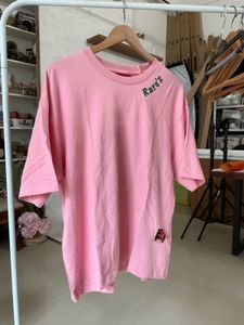 Pink oversized Graphic T-Shirt