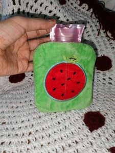 Cute mini Watermelon Plush Hot Water Bottle