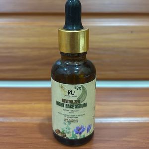 Nature's Revitalizing Night Face Serum
