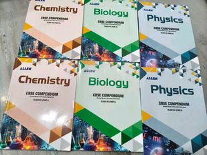 Allen Chemistry, Biology, Physics Books BOARDS