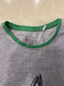 Cute Crown Print T-Shirt for Kids