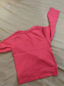 Cute Pink Love Heart Sweatshirt