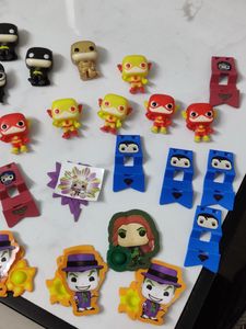 Kinder Joy Funko POP DC Comics Bundle