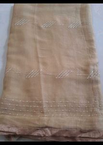 Elegant Beige Dupatta