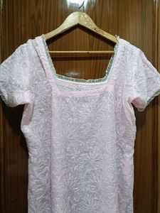 3D Luxury Lace  Baby Pink  Three Piece Of Sui