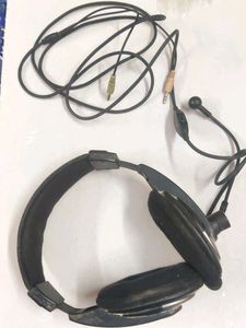 Wired Headphones & Earbud Set