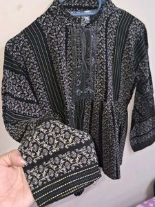 Black Short Kurti