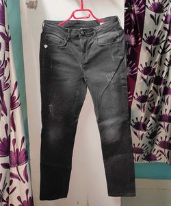Stylish Black Denim Jeans