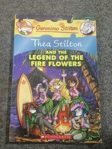 Thea Stilton Legend of Fire Flowers Book