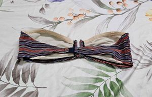 O'Neill Micro-Stripe Bandeau Bikini Top