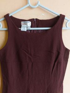 ❤️Elegant Sleeveless Maroon Dress❤️