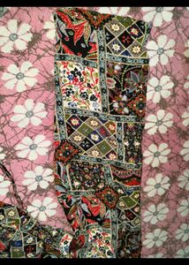 Bohemian Print Peplum Kurta 🩷✨