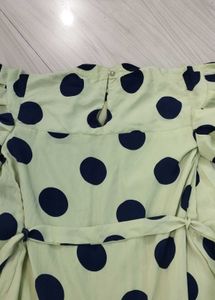 Polka Dot Mini Dress