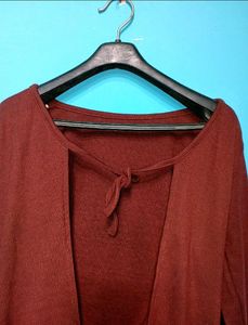 Brown shrug top 💃🏻