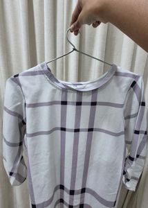 Classic Plaid Long Sleeve Top