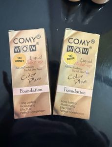 Comy Wow Long Lasting Liquid Foundations