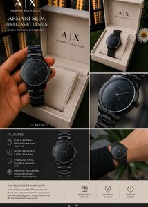 Armani Exchange Black Watch