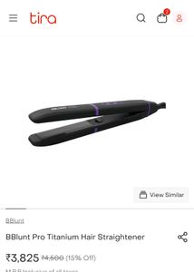 BBlunt Pro Titanium Hair Straightener