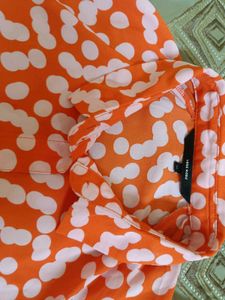 Stylish Orange Printed Shirt