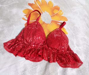 partywear sequin top