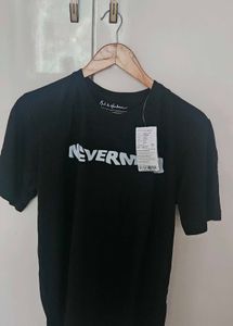 Mast & Harbour Black Typography Tshirt