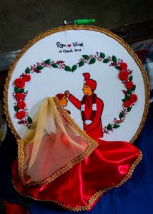 Wedding Hoop Embroidery
