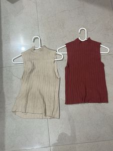 reduced price highNeck Tops Set of 2