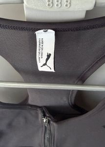 Puma Front Zip Sports Bra