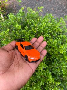 Orange Toy Sports Car