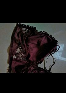 Burgundy Lace Bralette + free delivery