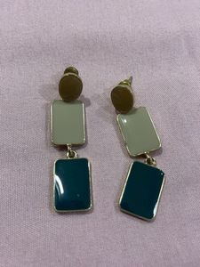 Geometric Dangle Earrings