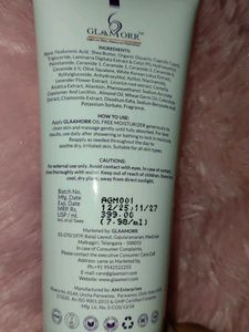 Glamorr Oil-Free Moisturizer