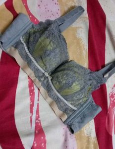 Comfortable Grey Bra