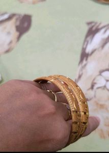 Elegant Gold Bangles