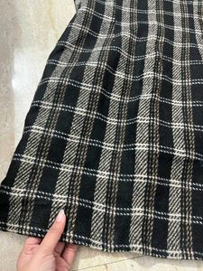 Plaid checked Mini Dress