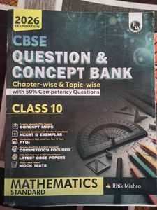 CBSE Class 10 Mathematics Question Bank 2026