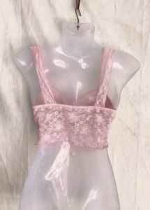 y2k light pink top