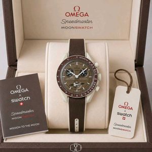 omega swatch unisex watch