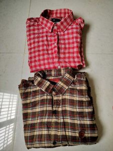 Men's Plaid Flannel Shirts (2 Pack)