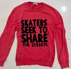 ZARA Graphic Coral Sweatshirt for boys