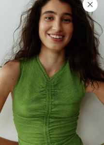 Chic Ruched Green Maxi Dress