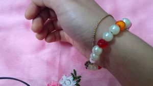 Handmade Beaded Bracelet &amp; Ring Set