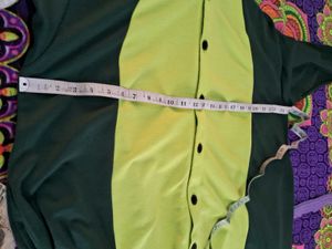 Green Dinosaur Kigurumi Onesie