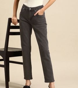 charcoal Grey slim fit jeans