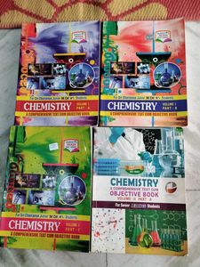 Chemistry Objective Books - Set of 4