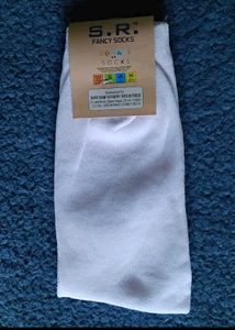 Comfortable White Socks
