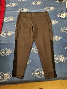 Athletic Leggings with Mesh