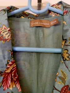 Women's SHAE By Sassafras Olive Green Blazer Set