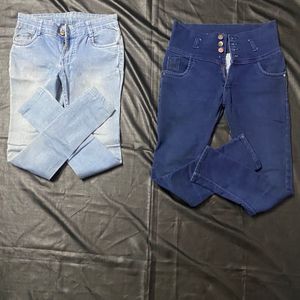 2 Pairs of Women's jeans