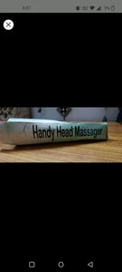 Foldable Fan+head massager